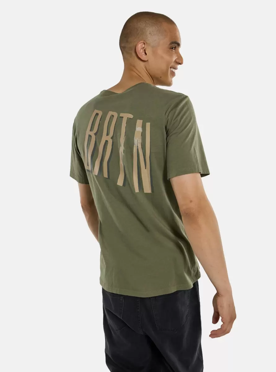 Burton - T-Shirt À Manches Courtes Yorton Pour Homme Femme T-Shirts Découvrir - 1