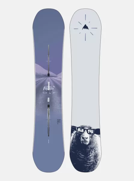 Femme Snowboards Sombre Burton - Snowboard Yeasayer Flat Top Femme