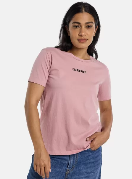 Garder Femme Burton - T-Shirt À Manches Courtes Vault Femme T-Shirts