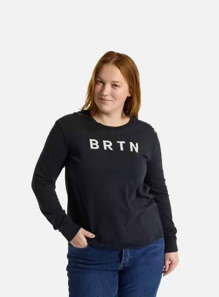 Élégant Femme Burton - T-Shirt À Manches Longues Brtn Femme T-Shirts