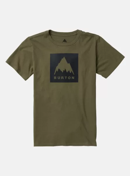 Burton - T-Shirt À Manches Courtes Coupe Classique Mountain High Enfant T-Shirts Flexibilité Enfant
