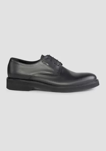 Chaussures Formelles Noir Derbies « Sean » En Cuir Homme Antony Morato