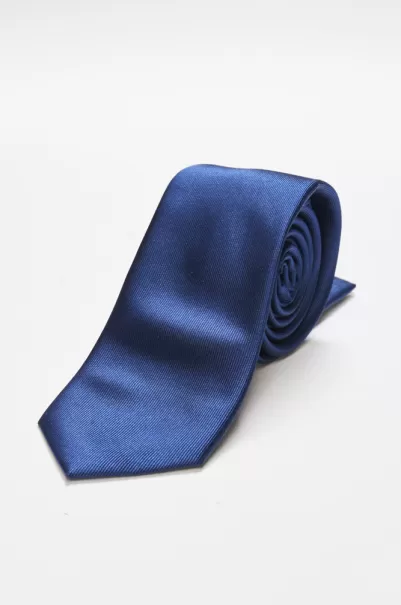 Bleu Cravates Et Nœuds Papillons Antony Morato Cravate En Soie Couleur Unie Homme